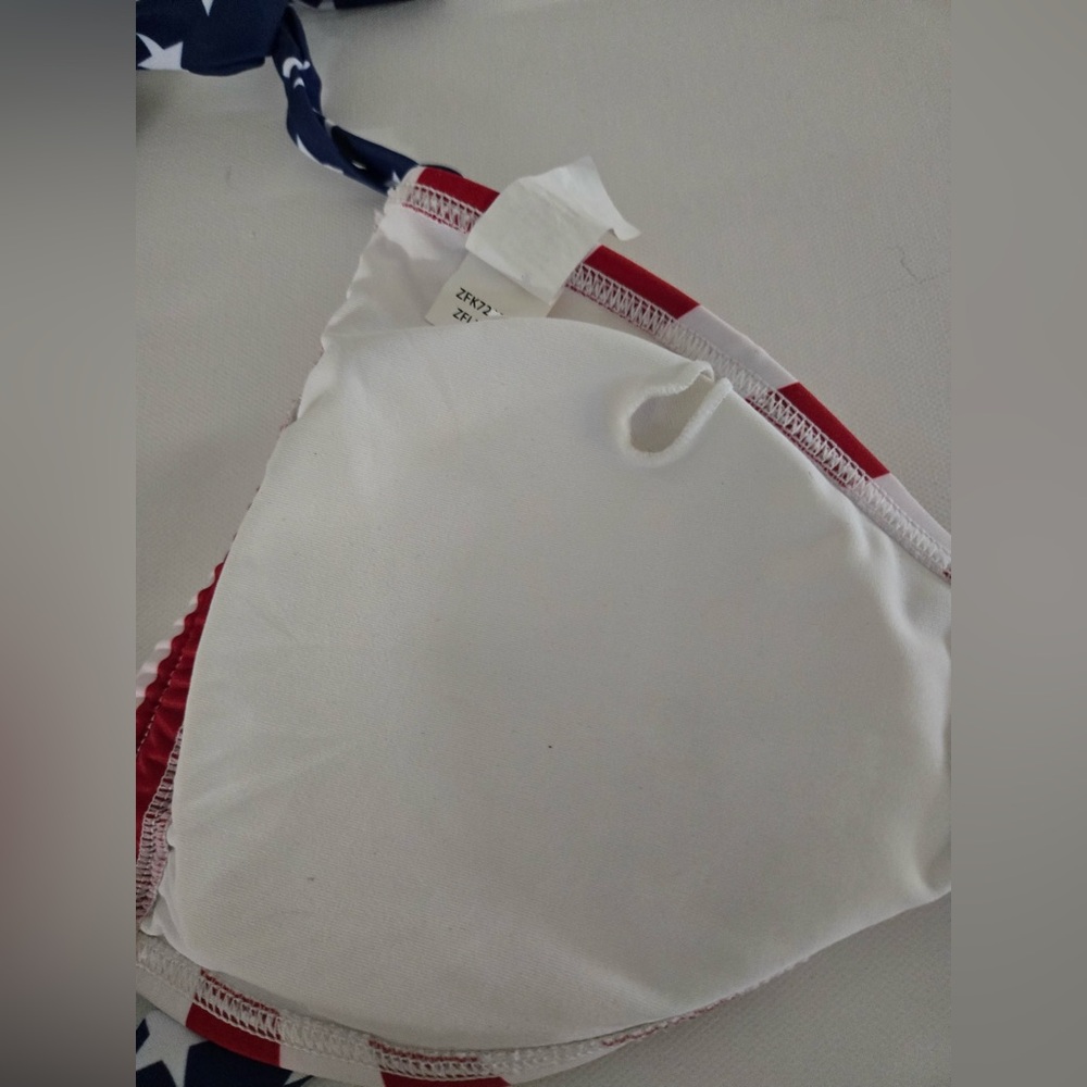 Source Unknown Red White and Blue Star Stripe Bikini - Picture 5 of 8
